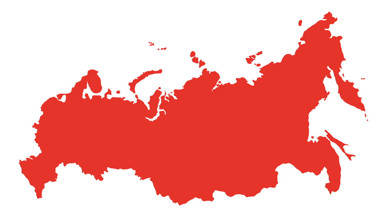 Карта РСФСР